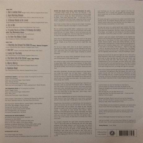 Jimmy Barnes : Soul Searchin' (LP, Album, Blu)