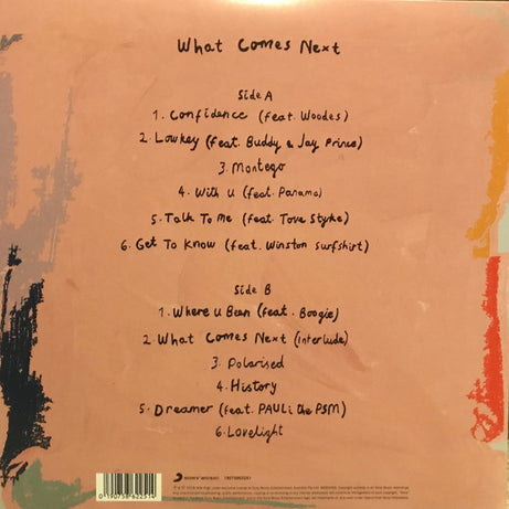 Cosmo's Midnight : What Comes Next (LP, Album, Whi)