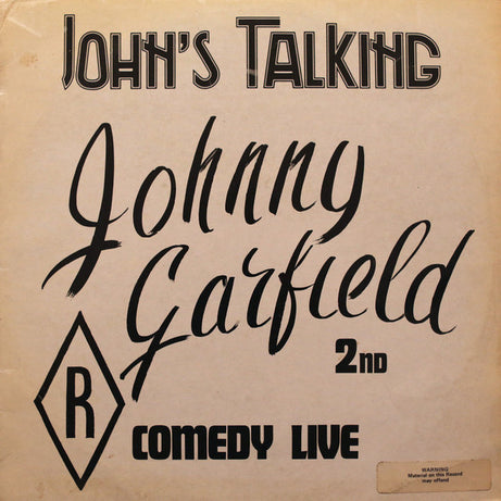 Johnny Garfield (2) : John's Talking (LP, Album)