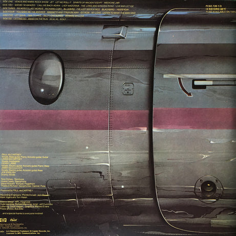 Wings (2) : Wings Over America (3xLP, Album, Gat)