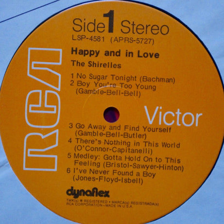 The Shirelles : Happy And In Love (LP, Album)