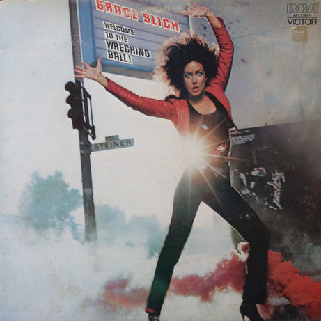 Grace Slick : Welcome To The Wrecking Ball! (LP, Album)
