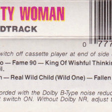 Various : Pretty Woman (Original Motion Picture Soundtrack) (Cass, Comp, Dol)