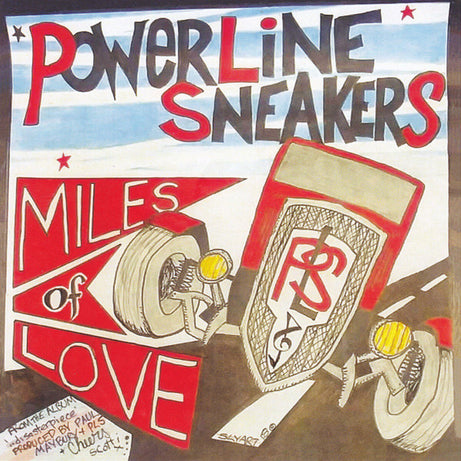 Powerline Sneakers / Some Jerks : Brisbane Tour Single 2018 (7", Single, Ltd, Num, Pur)