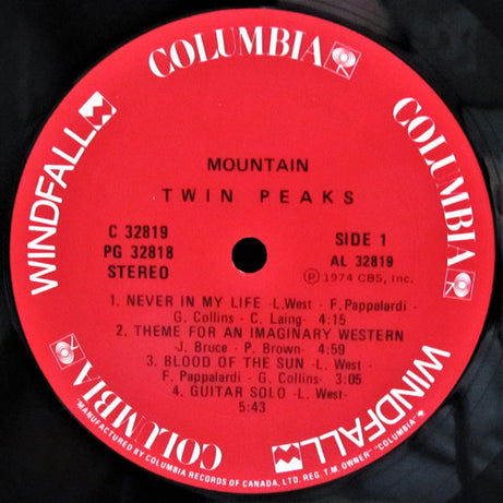 Mountain : Twin Peaks (2xLP, Album)