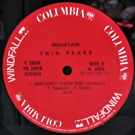 Mountain : Twin Peaks (2xLP, Album)
