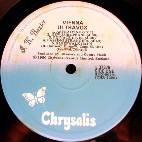 Ultravox : Vienna (LP, Album)