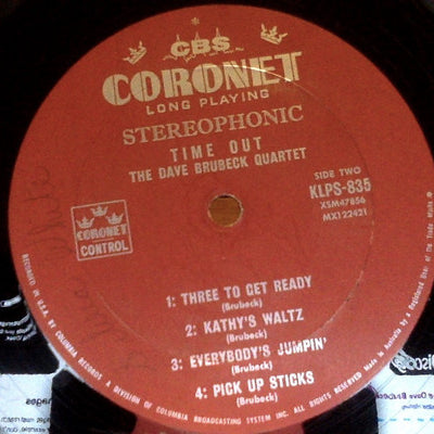 The Dave Brubeck Quartet : Time Out (LP, Album, RE)