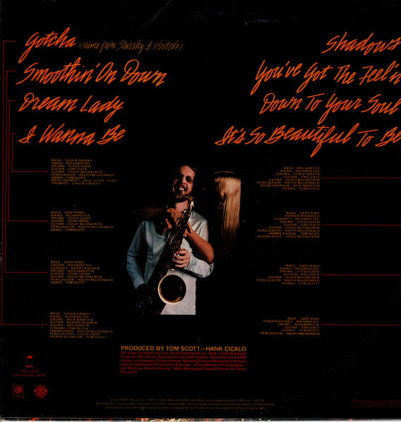 Tom Scott : Blow It Out (LP, Album)