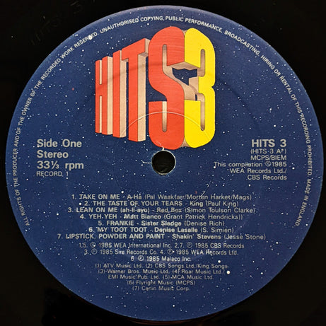 Various : Hits 3 - The Album (2xLP, Comp)