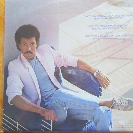 Lionel Richie : Can't Slow Down (LP, Album, Gat)