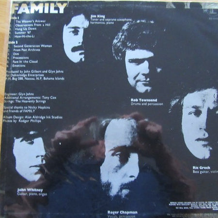 Family (6) : Family Entertainment (LP, Album)