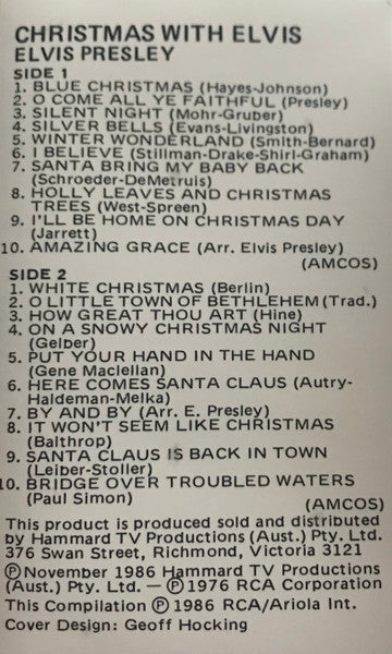Elvis* : Christmas With Elvis (Cass, Comp, Dol)