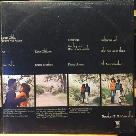 Booker T. Jones & Priscilla Jones : Booker T. & Priscilla (2xLP, Album)