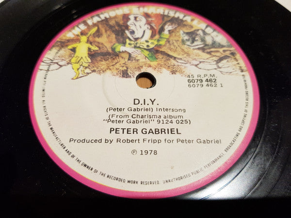 Peter Gabriel : D.I.Y. (7", Single)