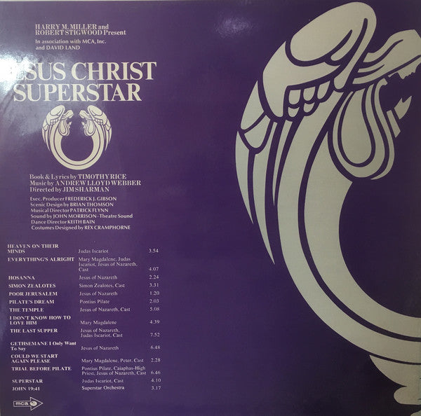 Various : Jesus Christ Superstar (Original Australian Cast Recording) (LP, Album, RE, Gat)