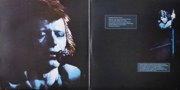 David Bowie : David Live (2xLP, Album, RE, Tan)