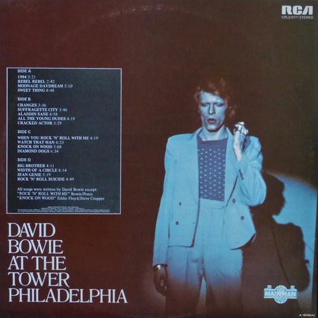 David Bowie : David Live (2xLP, Album, RE, Tan)