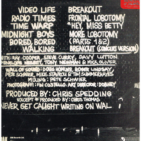Chris Spedding : Guitar Graffiti (LP, Album)