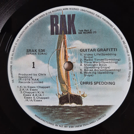 Chris Spedding : Guitar Graffiti (LP, Album)