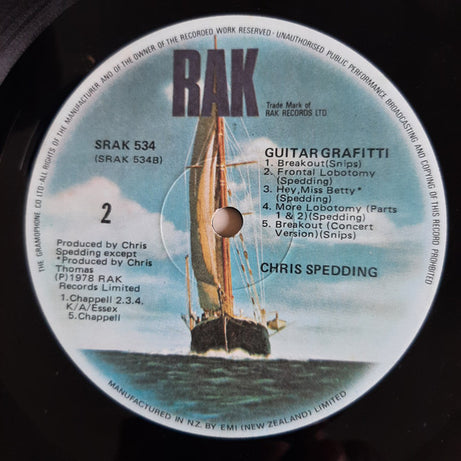 Chris Spedding : Guitar Graffiti (LP, Album)