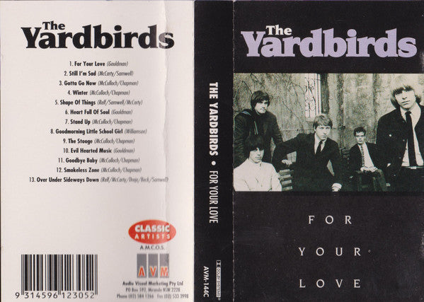 The Yardbirds : For Your Love (Cass, Comp, Dol)