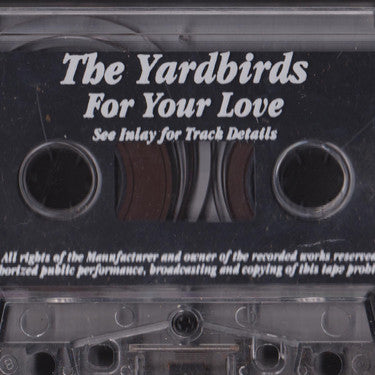 The Yardbirds : For Your Love (Cass, Comp, Dol)