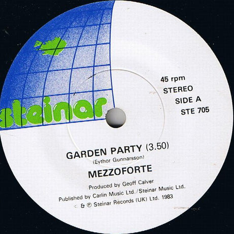 Mezzoforte : Garden Party (7", Single, Dam)