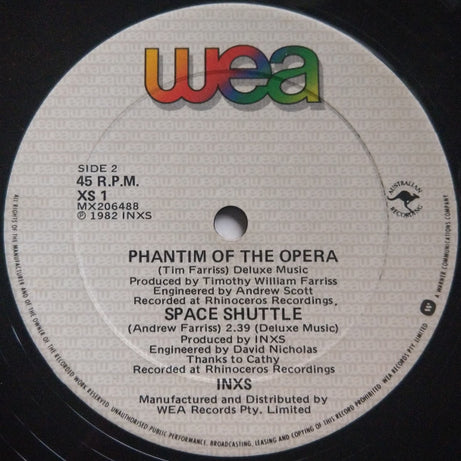 INXS : The One Thing (12", Single)
