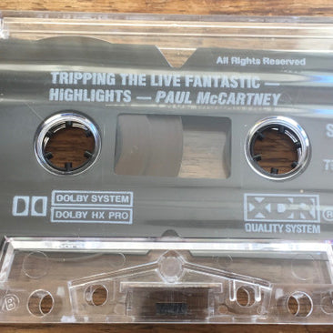 Paul McCartney : Tripping The Live Fantastic - Highlights! (Cass, Album, XDR)