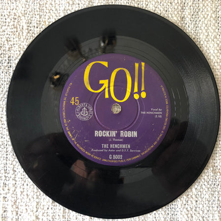 The Henchmen (2) : Rockin' Robin (7", Single)