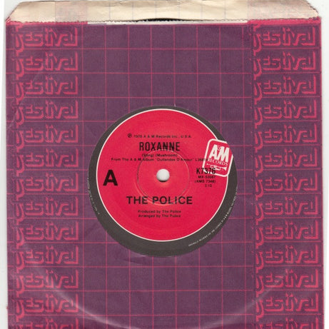 The Police : Roxanne (7", Single, RE)