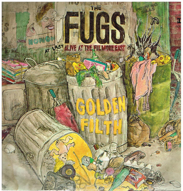 The Fugs : Golden Filth (LP, Album, RE)