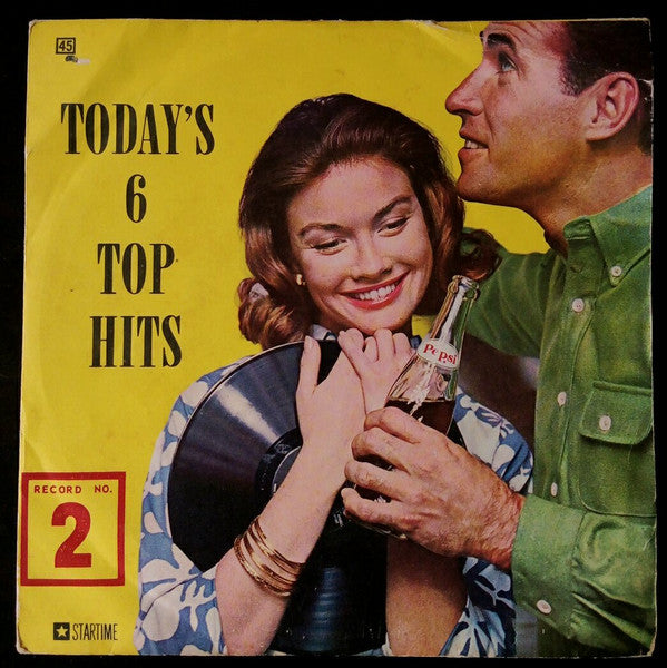 Various : Today's 6 Top Hits: Record 2 (7", EP)