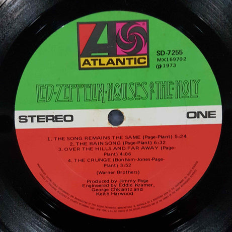 Led Zeppelin : Houses Of The Holy (LP, Album, Gat)