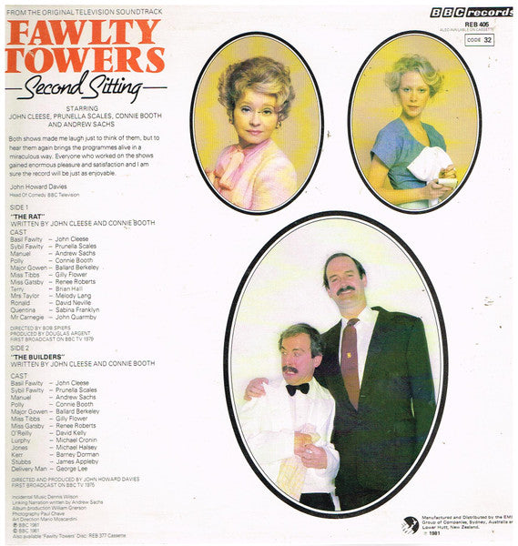 Fawlty Towers : Second Sitting (LP)