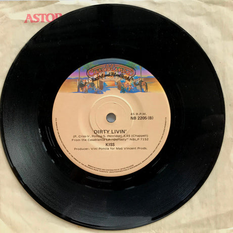 Kiss : Sure Know Something (7", Single)