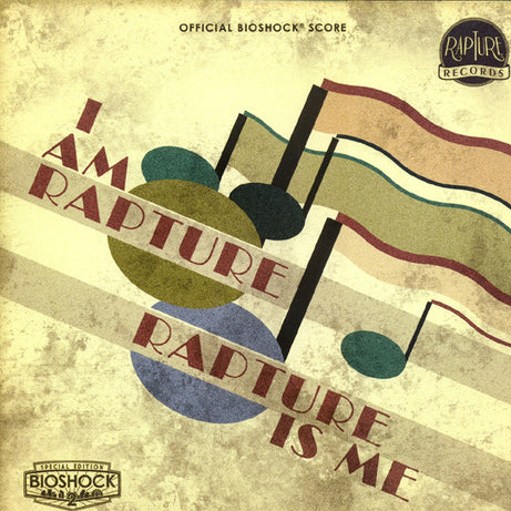 Garry Schyman : I Am Rapture, Rapture Is Me (Official Bioshock Score) (LP, 180)
