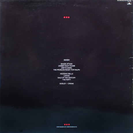 Godley & Creme : Ismism (LP, Album, Bla)