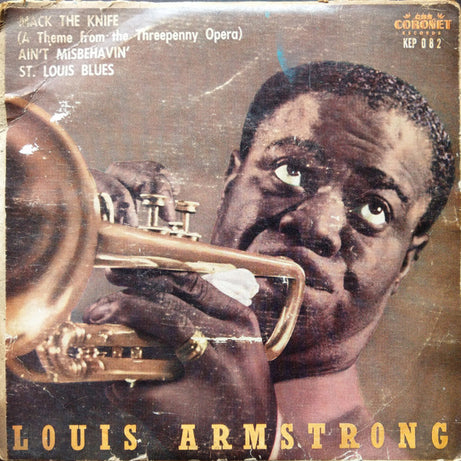 Louis Armstrong And His All-Stars : Mack The Knife (7", EP)