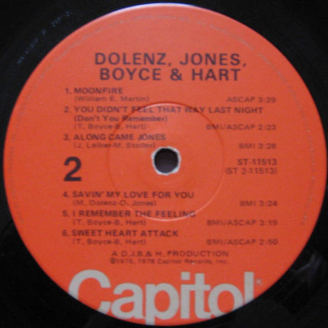 Micky Dolenz, Davy Jones, Boyce & Hart : Dolenz, Jones, Boyce & Hart (LP, Album, Win)
