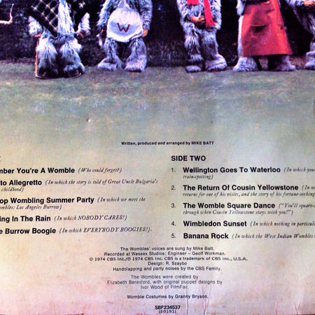 The Wombles : Remember You're A Womble (LP, Album)