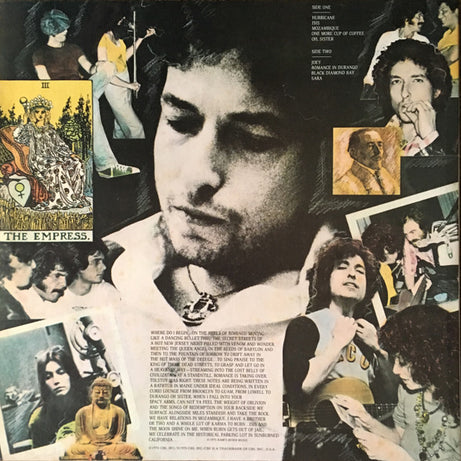 Bob Dylan : Desire (LP, Album, Gat)