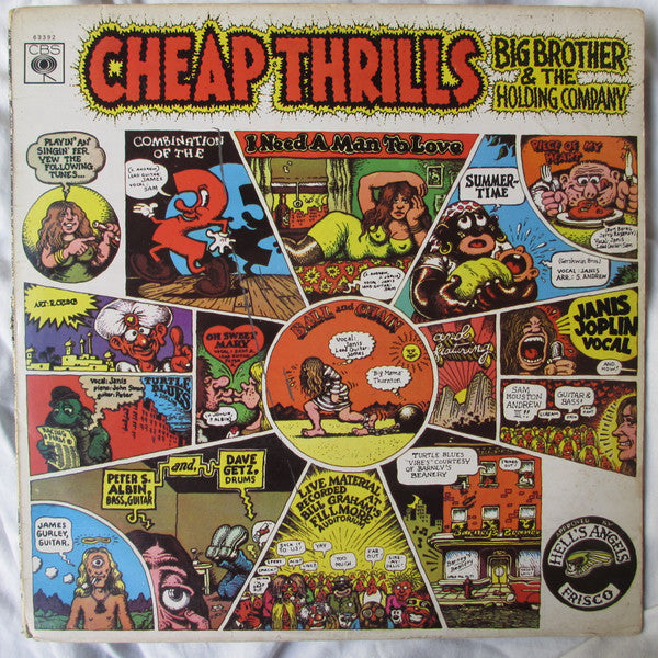 Big Brother & The Holding Company : Cheap Thrills (LP, Album, RP)