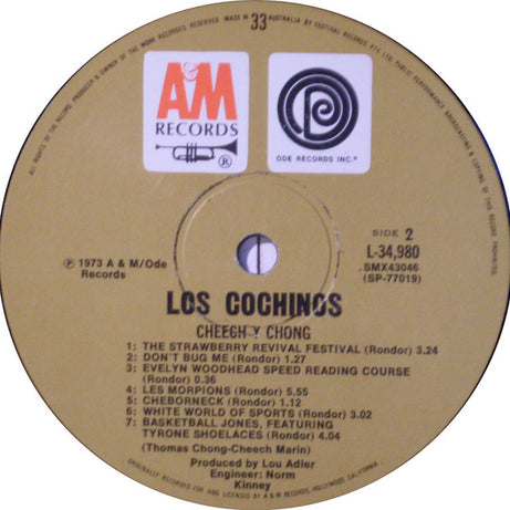 Cheech Y Chong* : Los Cochinos (LP, Album)