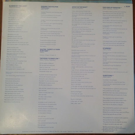 Manfred Mann's Earth Band : The Roaring Silence (LP, Album, RE)