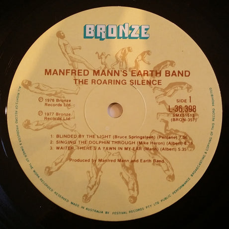 Manfred Mann's Earth Band : The Roaring Silence (LP, Album, RE)
