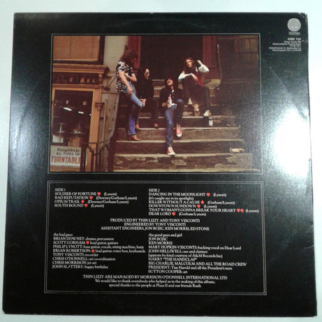 Thin Lizzy : Bad Reputation (LP, Album)
