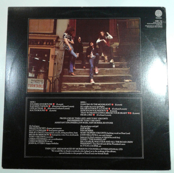 Thin Lizzy : Bad Reputation (LP, Album)
