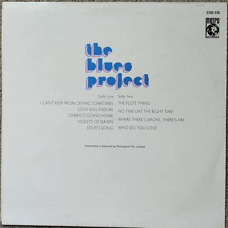 The Blues Project : The Blues Project (LP, Comp)